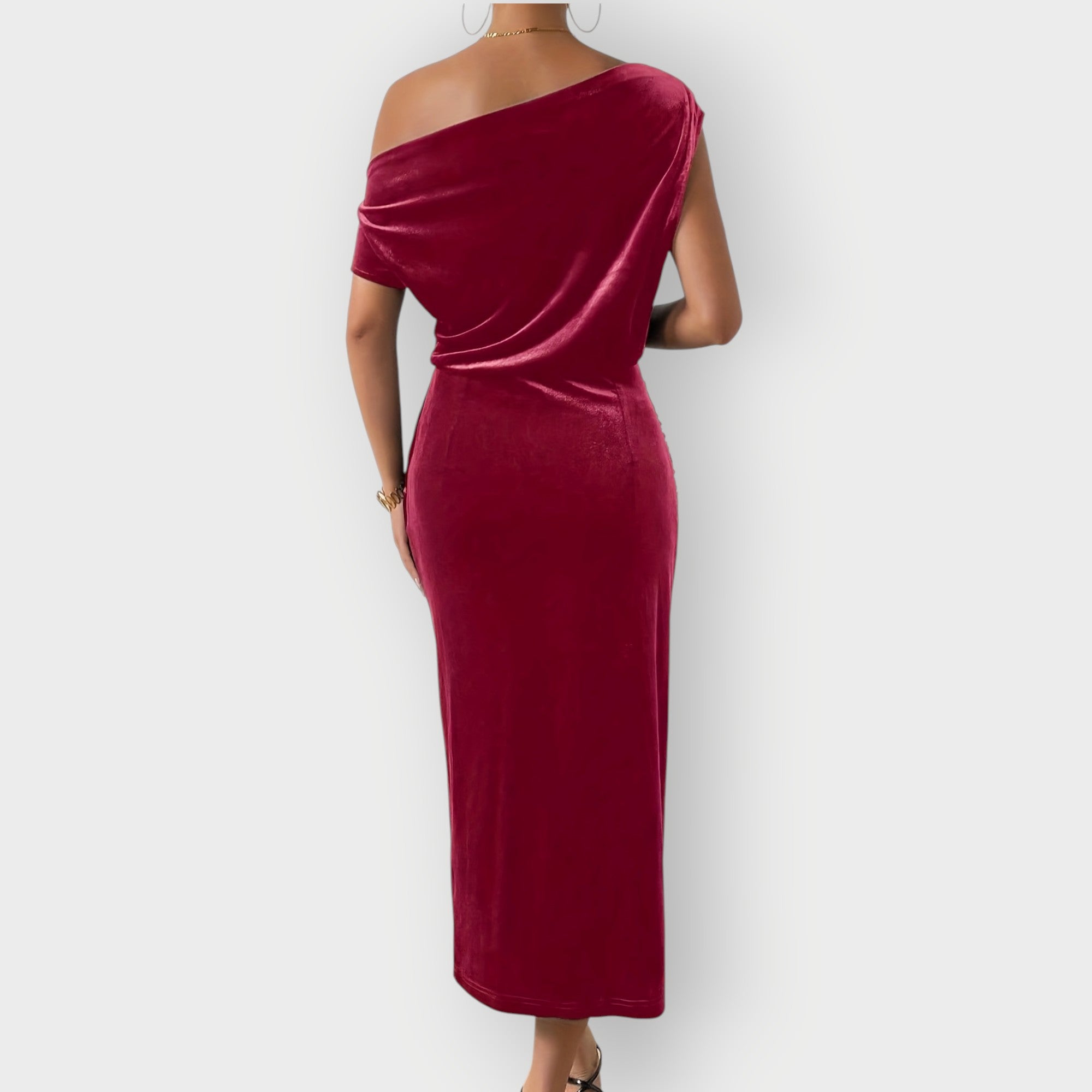 Women's Off-Shoulder Midi Dress