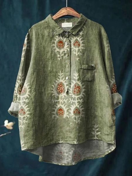 Women's Floral Blouse