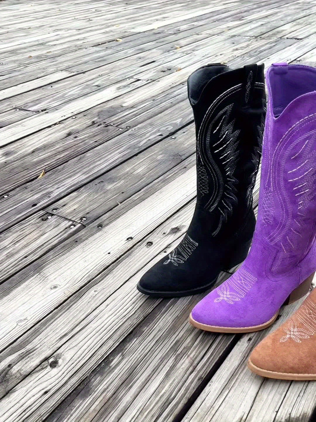 Women's Midnight Suede Boots