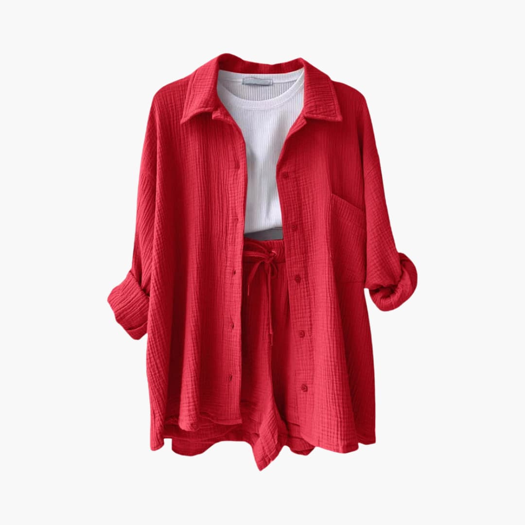 Women's Chic and Casual Two-Piece Set