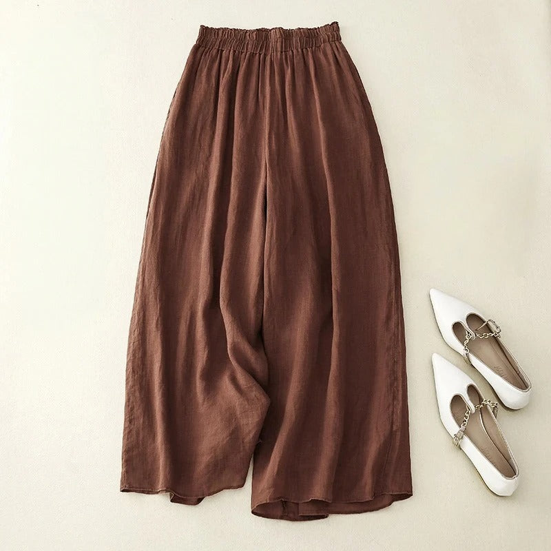 Women's Elegant Loose Waistband Pants