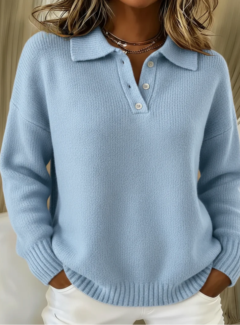 Women's Polo Sweater