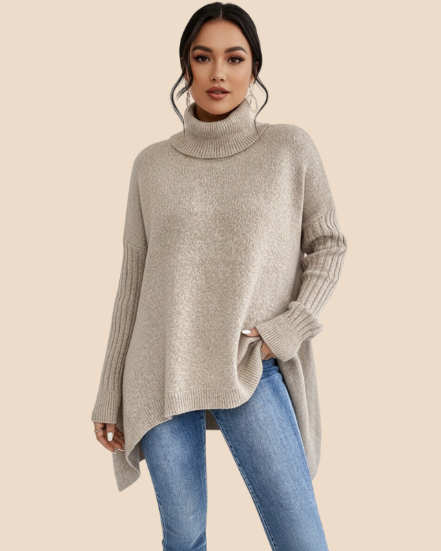 Long Turtleneck Sweater
