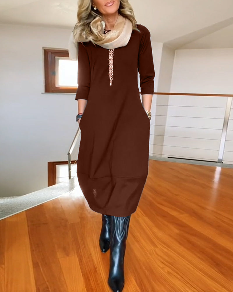 Women's Elegant and Flattering Dress