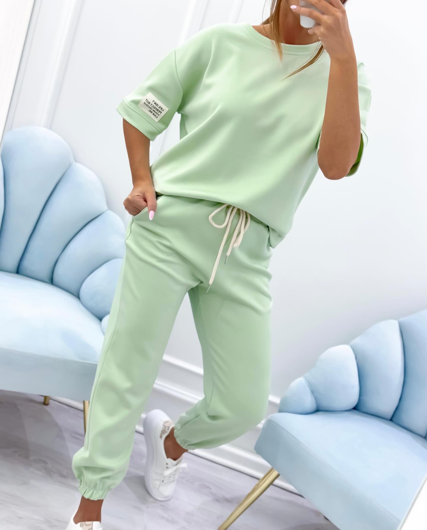 Women's Stylish Short Sleeve Set