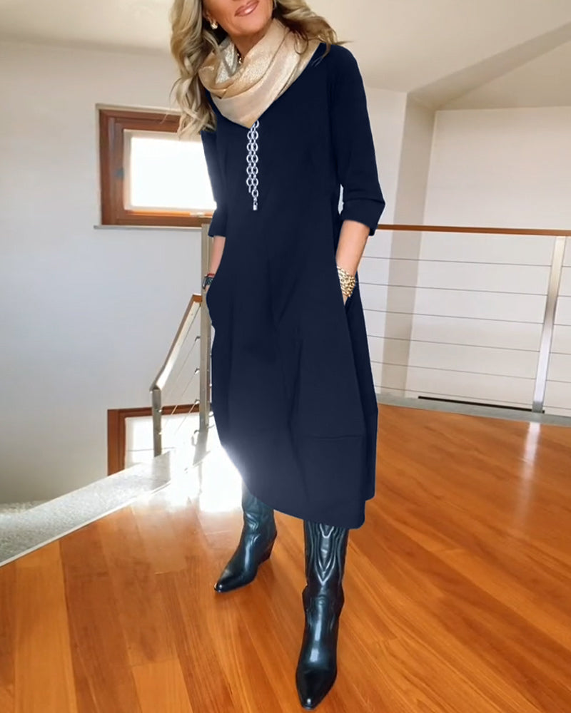 Women's Elegant and Flattering Dress