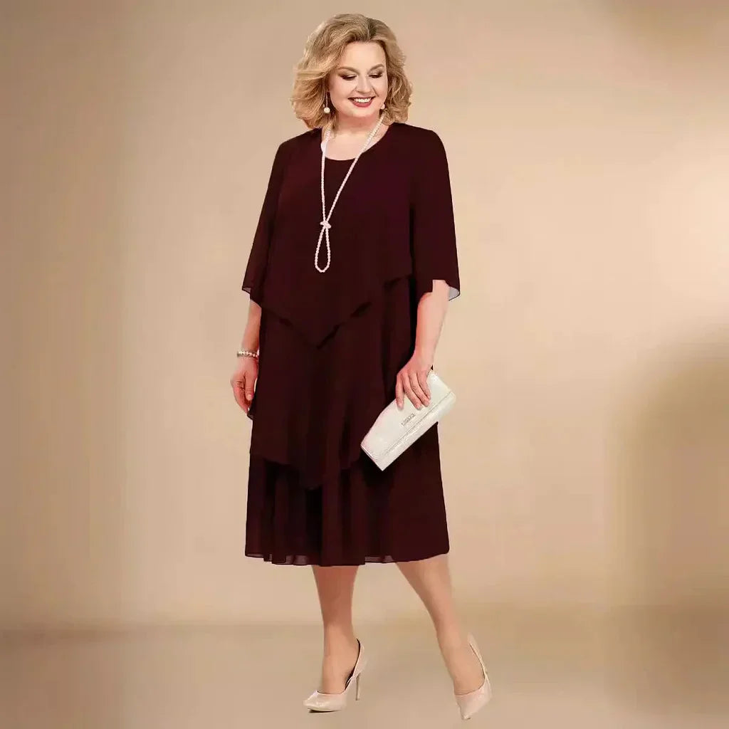 Women's Elegant Chiffon Dress