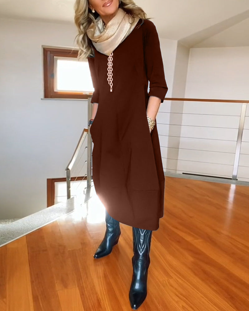 Women's Elegant and Flattering Dress