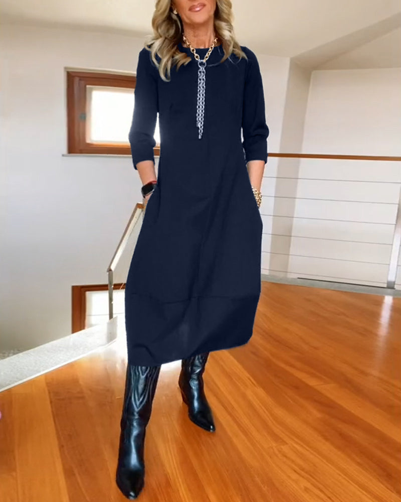 Women's Elegant and Flattering Dress