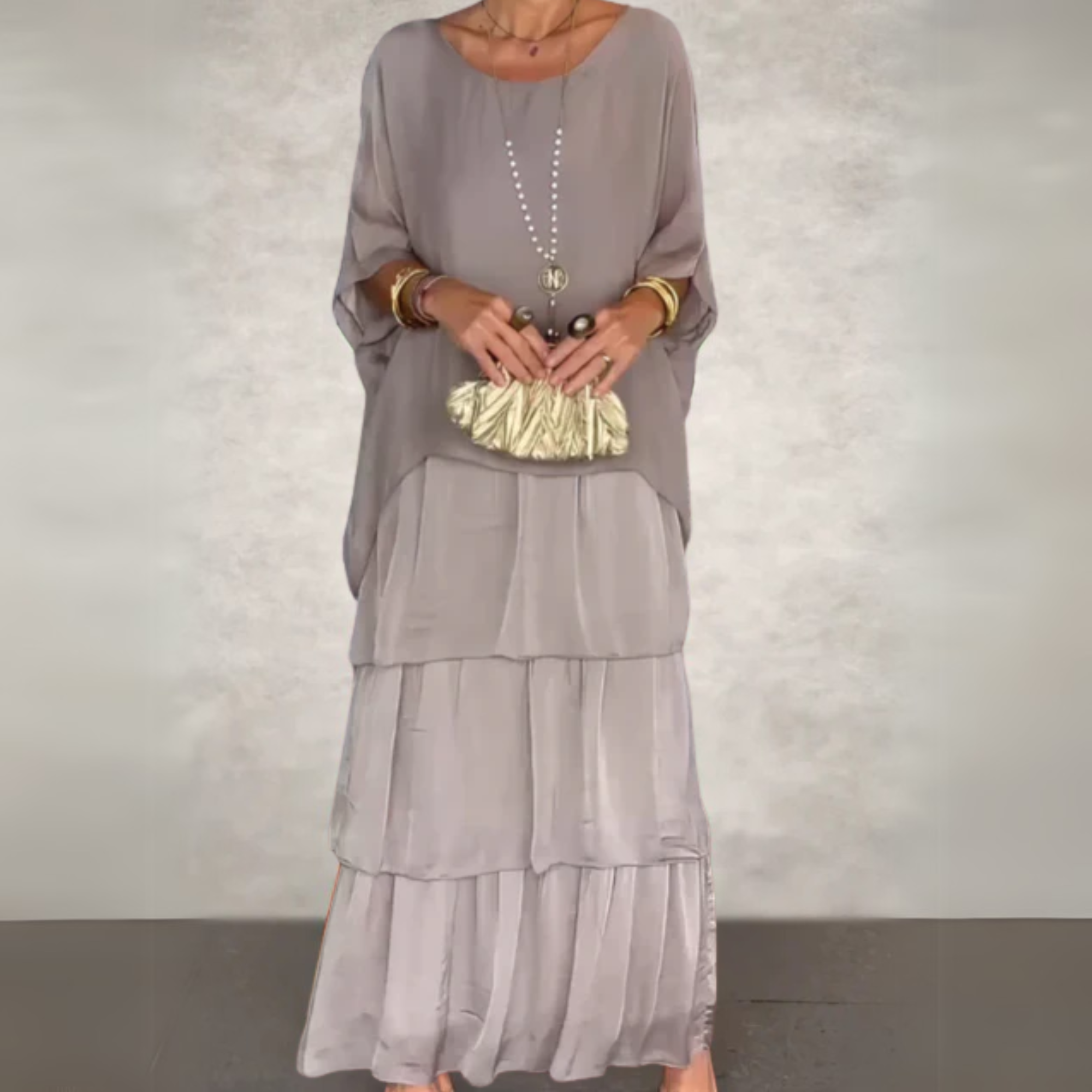 Women's Elegant Long Flowing Dress