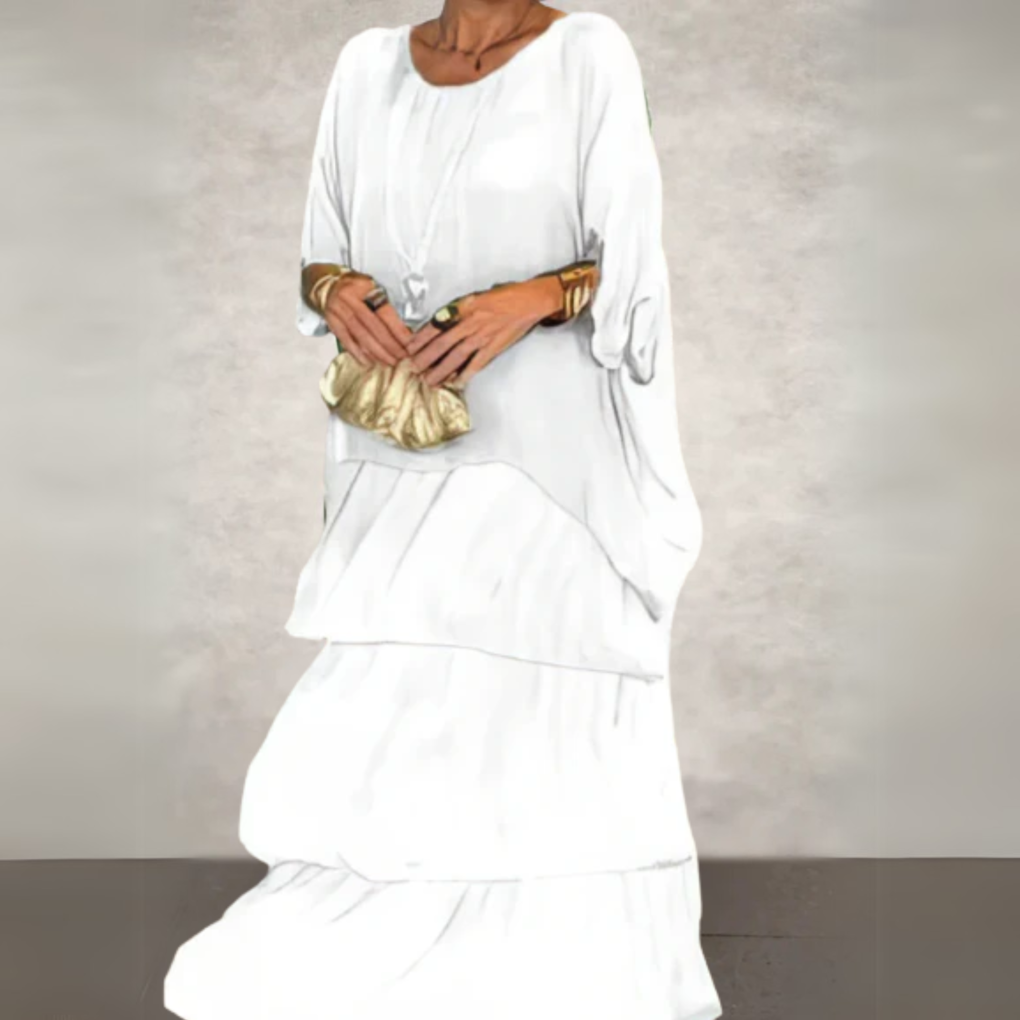 Women's Elegant Long Flowing Dress