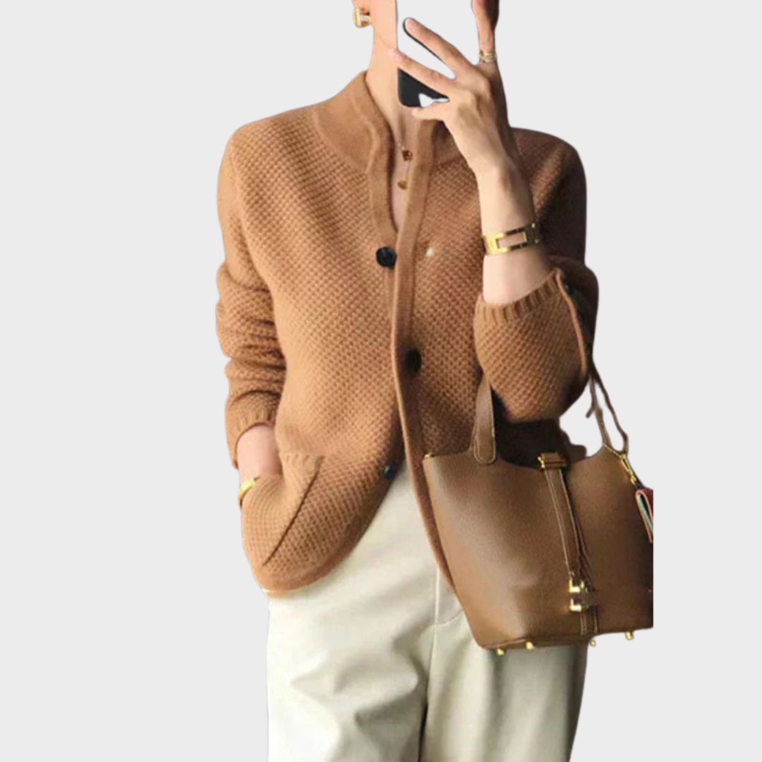 Women's Elegant Cardigan With Buttons