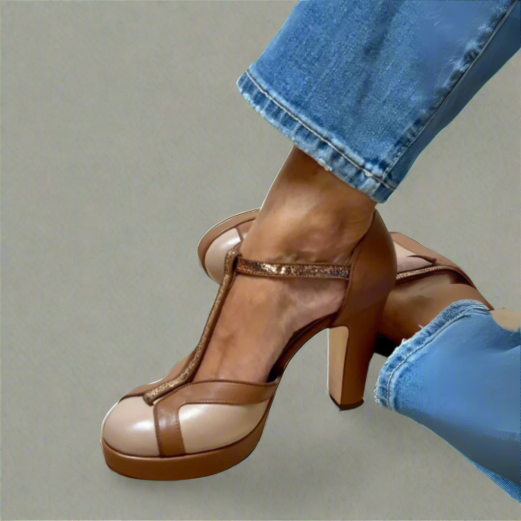 Women's Elegant and Comfortable Heeled Sandals