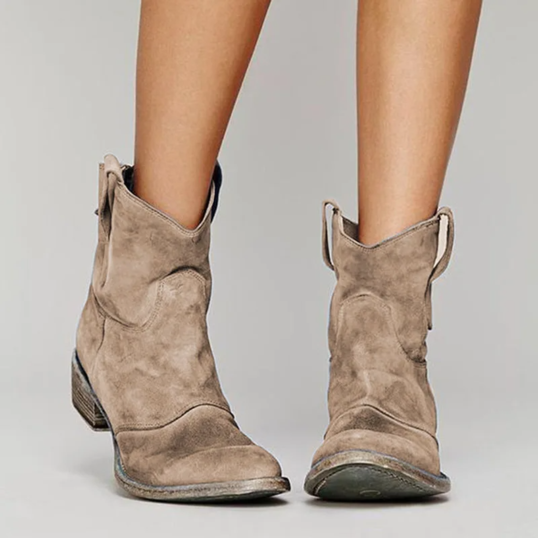 Women's Chic Suede Ankle Boots
