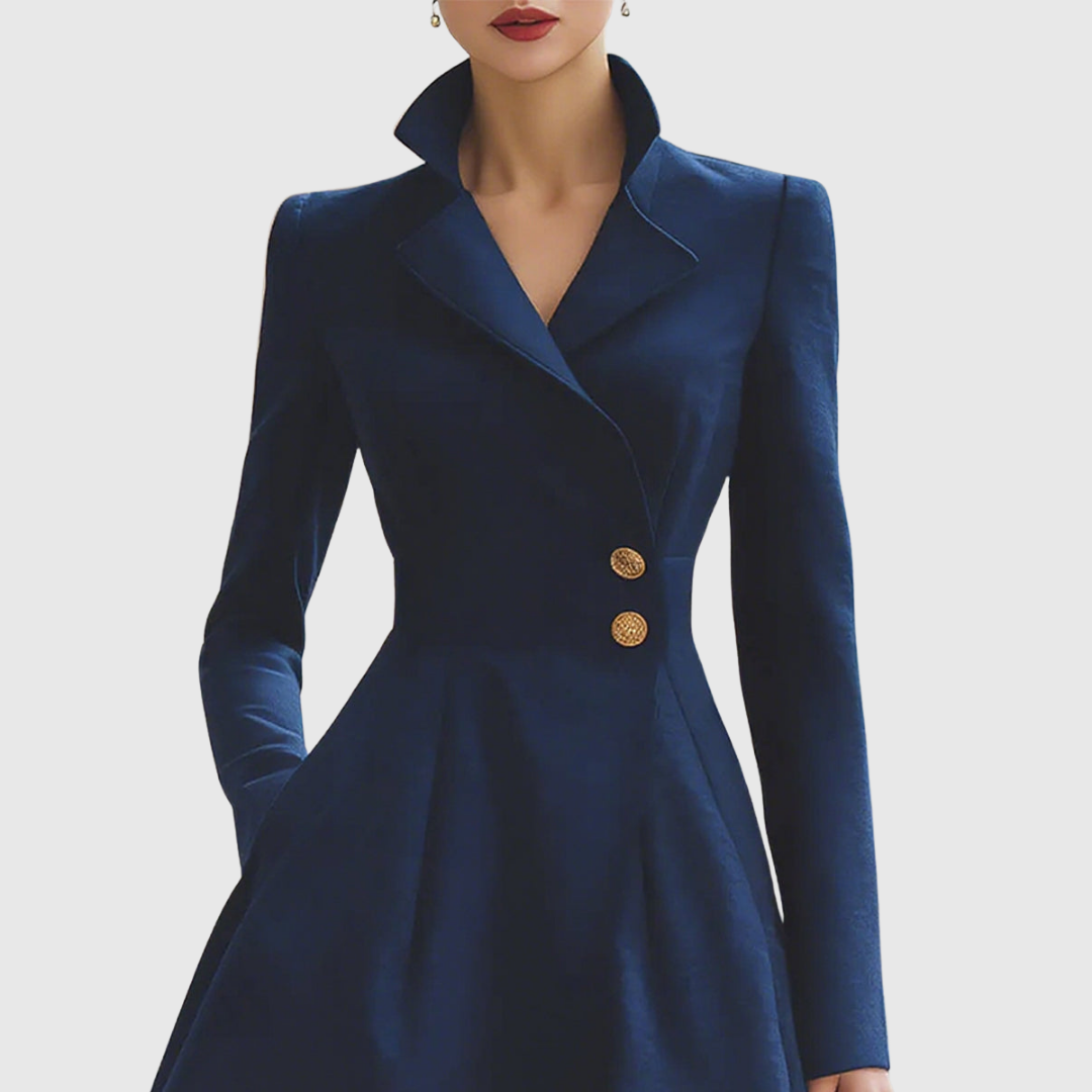 Women's Tailored Fit Coat Dress