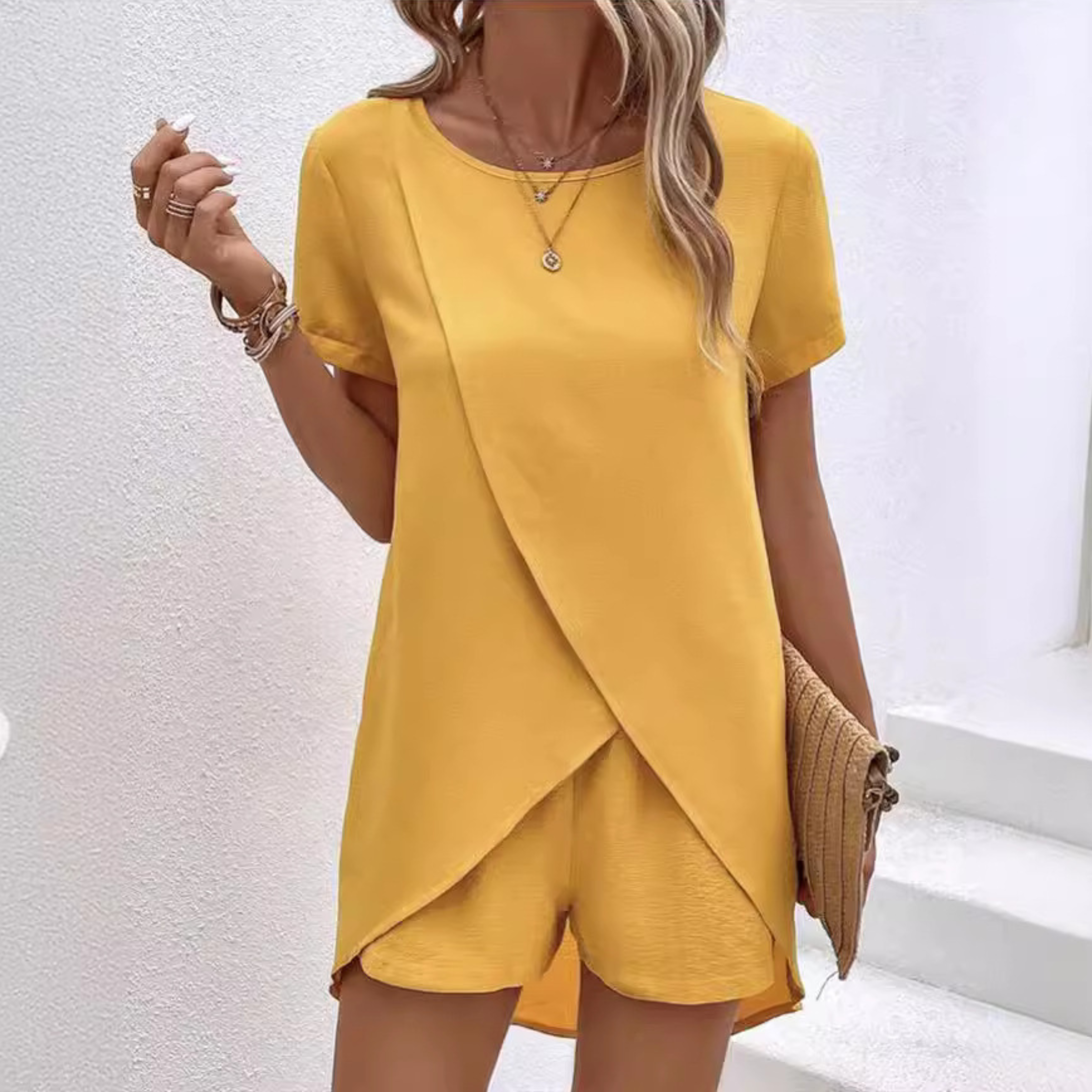 Women's Elegant Summer Co-ord Lounge Set