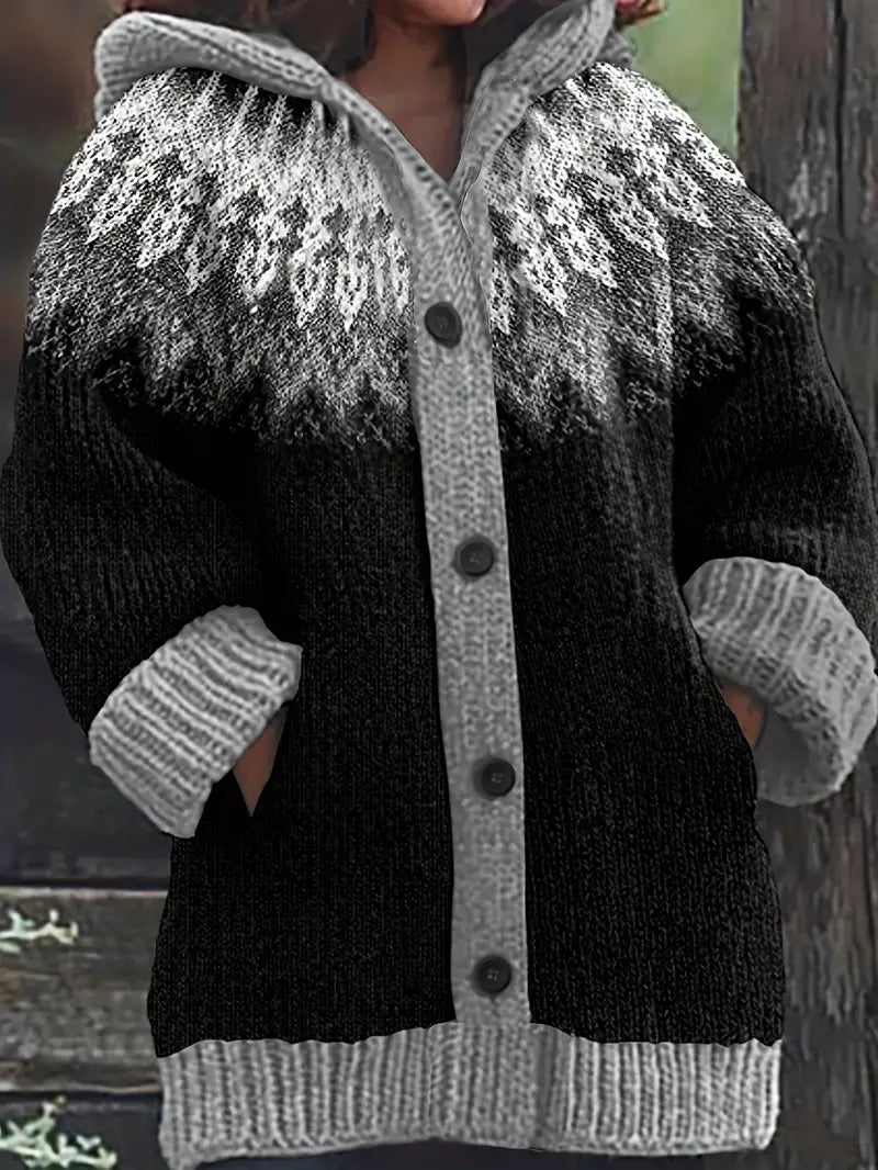 Women's Casual Hooded Cardigan