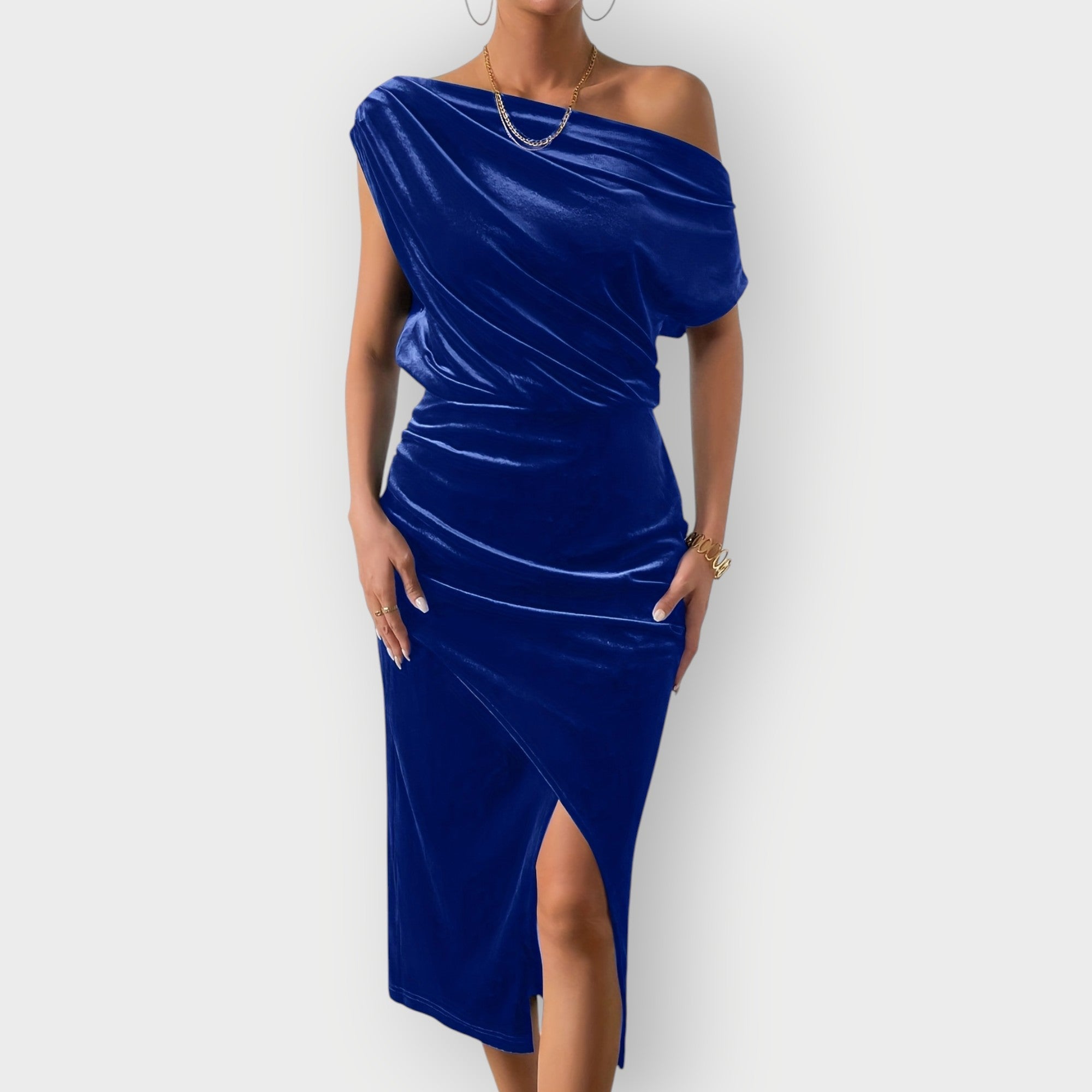 Women's Off-Shoulder Midi Dress