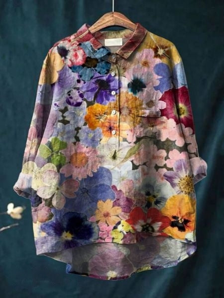 Women's Floral Blouse