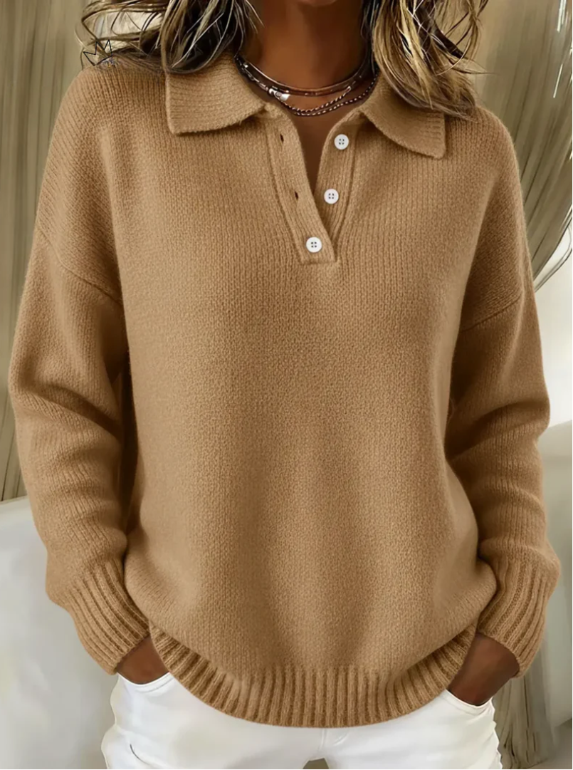 Women's Polo Sweater