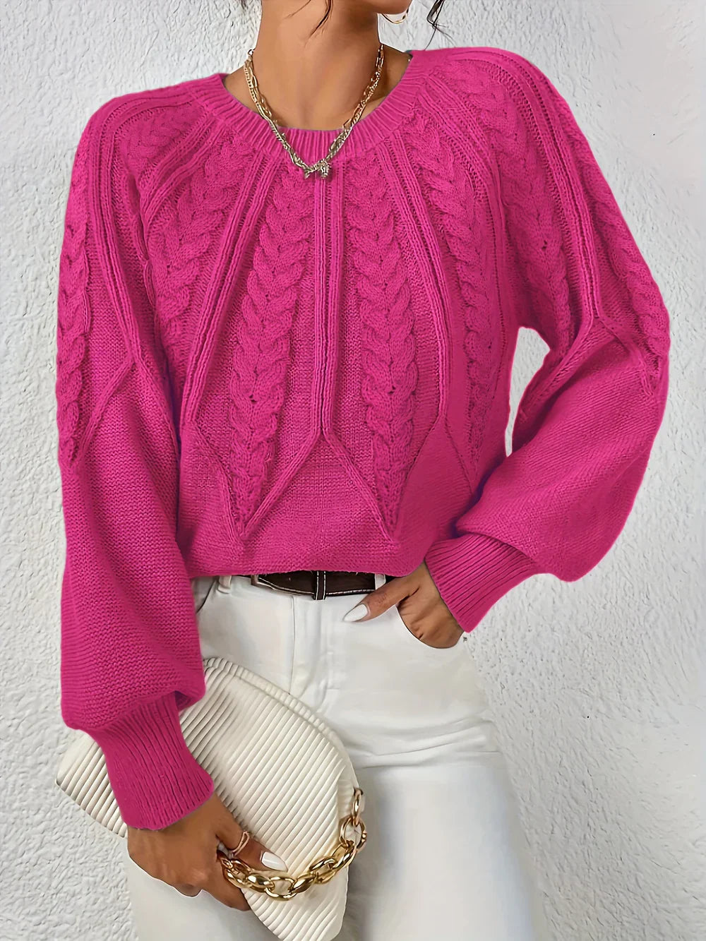 Women's Modern Knitted Sweater