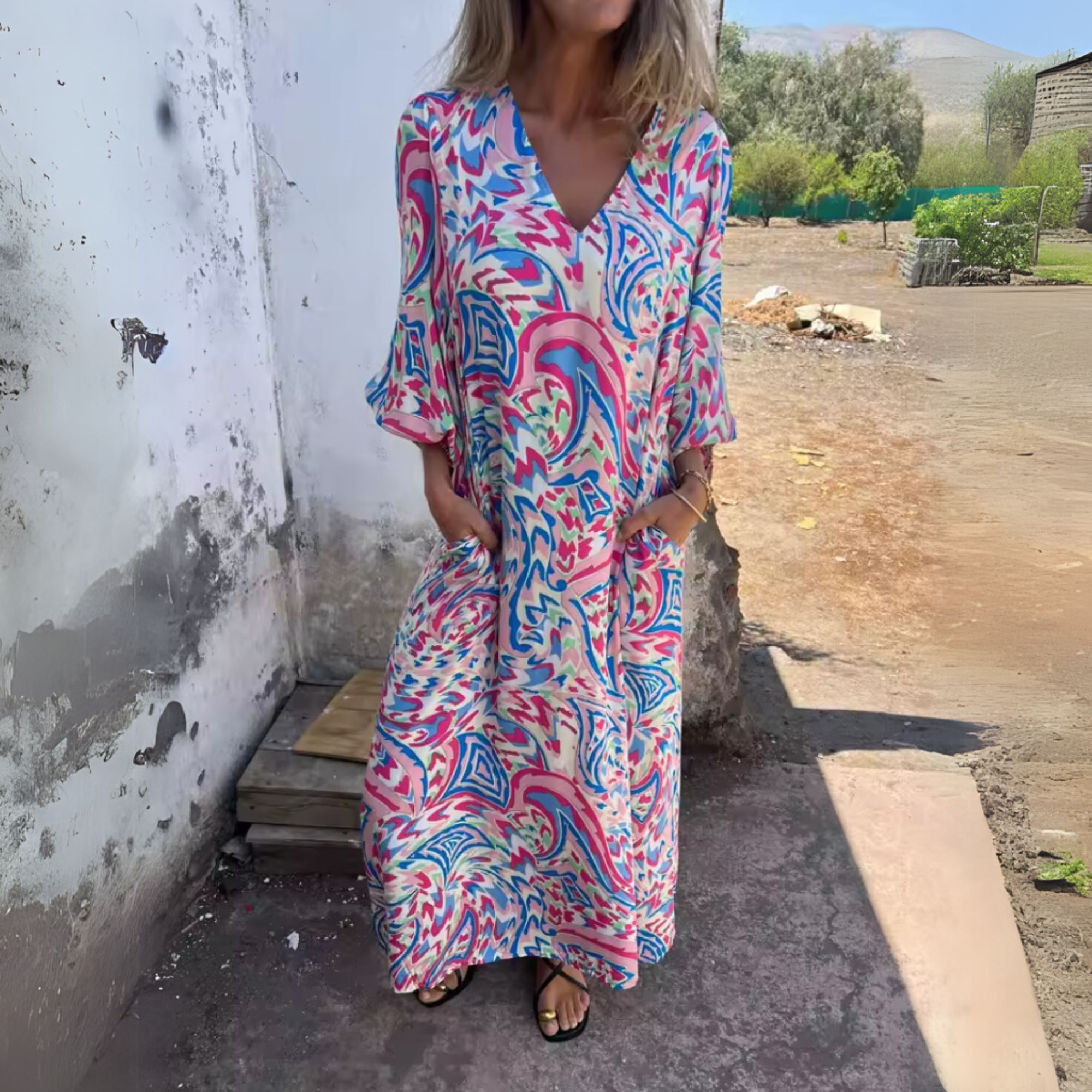 Women's Flowing Spring Dress