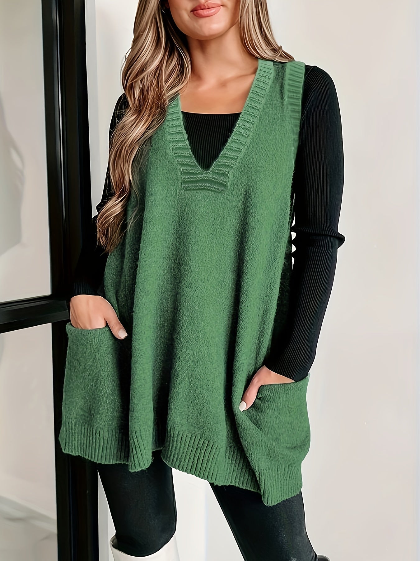 Women's Casual V-Neck Vest