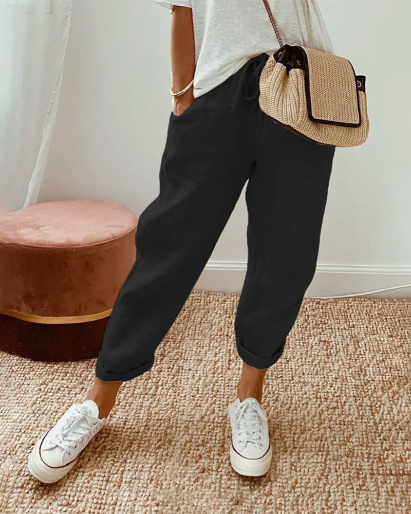 Women's Casual & Elegant Waistband Trouser