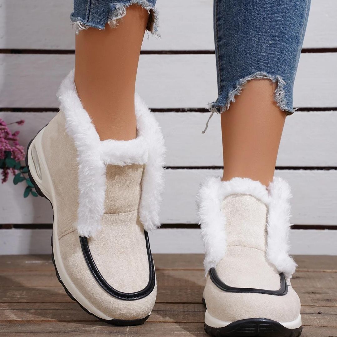 Women's Leather Casual Ankle Boots