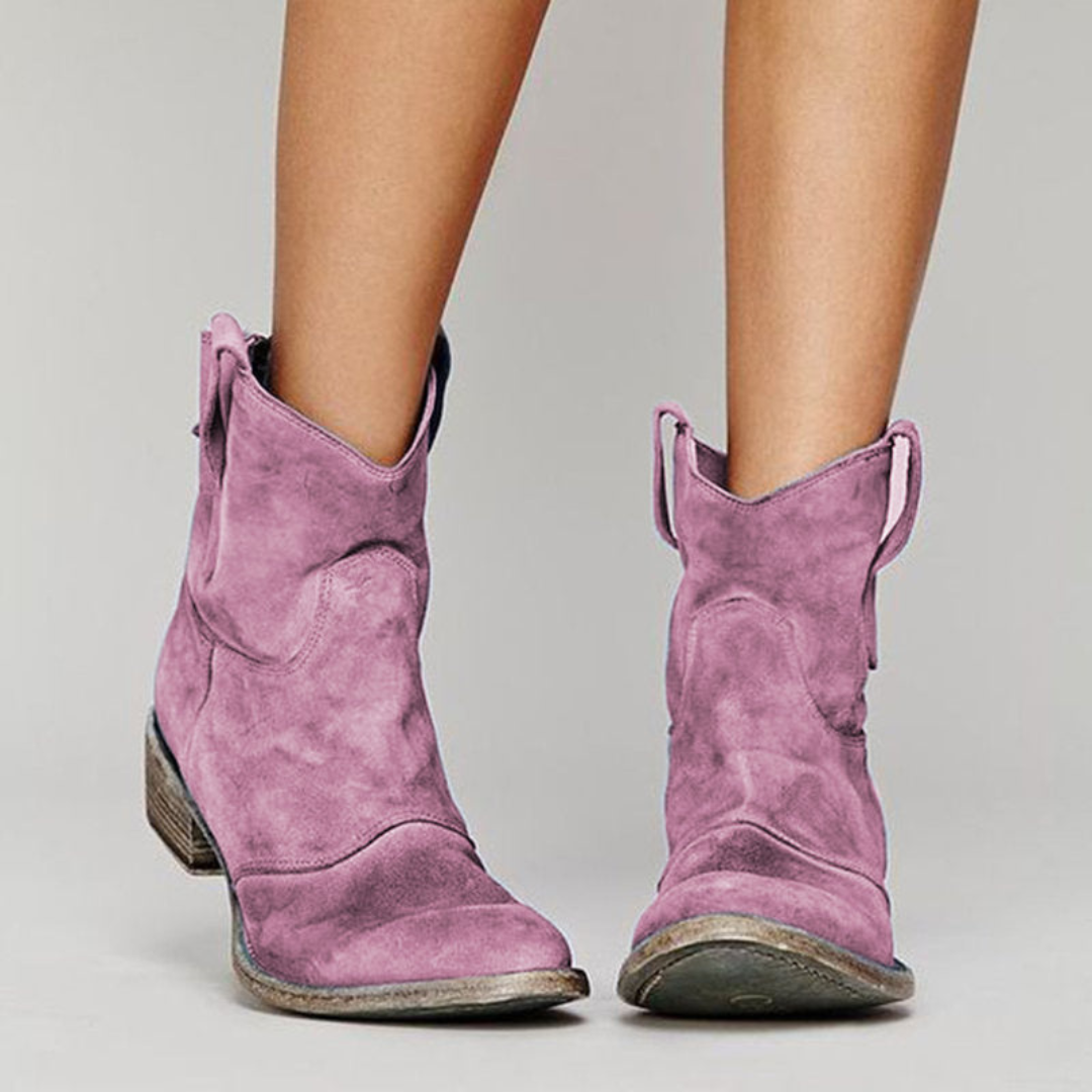 Women's Chic Suede Ankle Boots