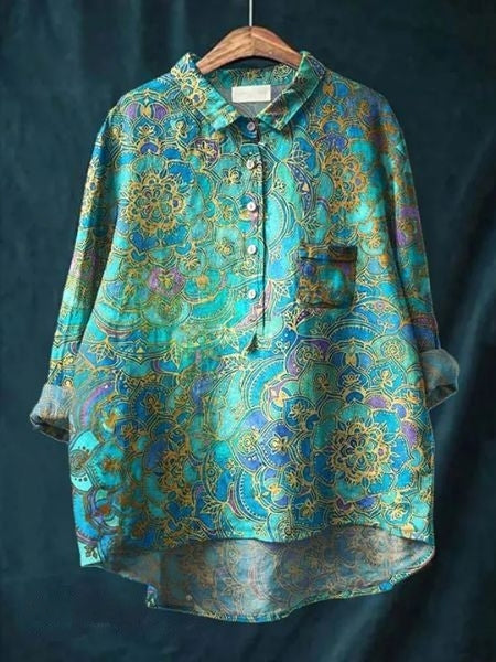 Women's Floral Blouse