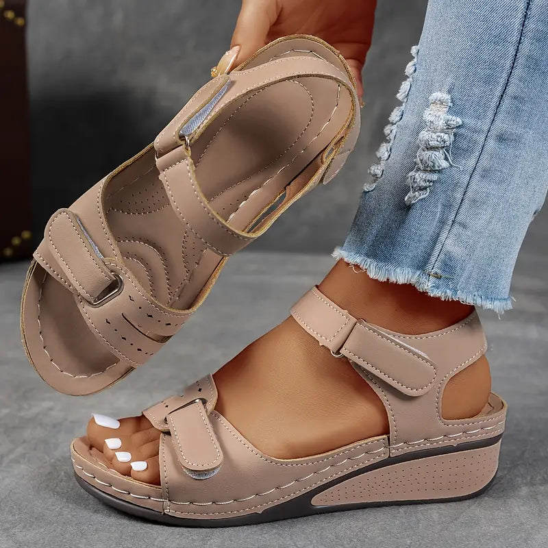 Women's Orthopedic Sandals with Wedge Heel