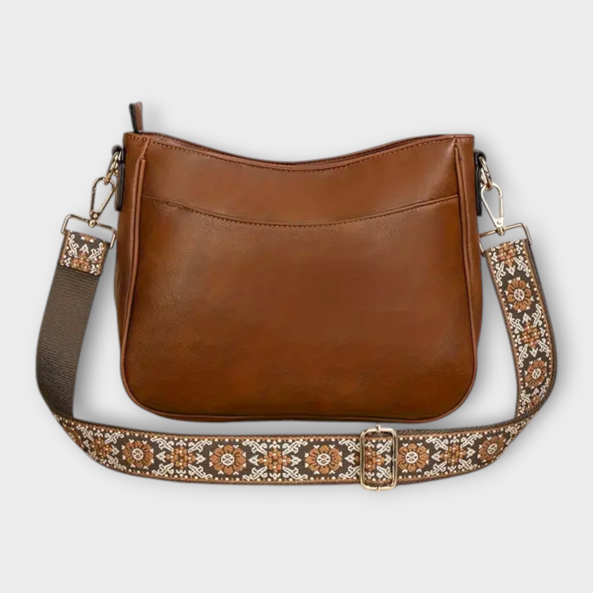 Women's Shoulder Bag with Bohemian Touch
