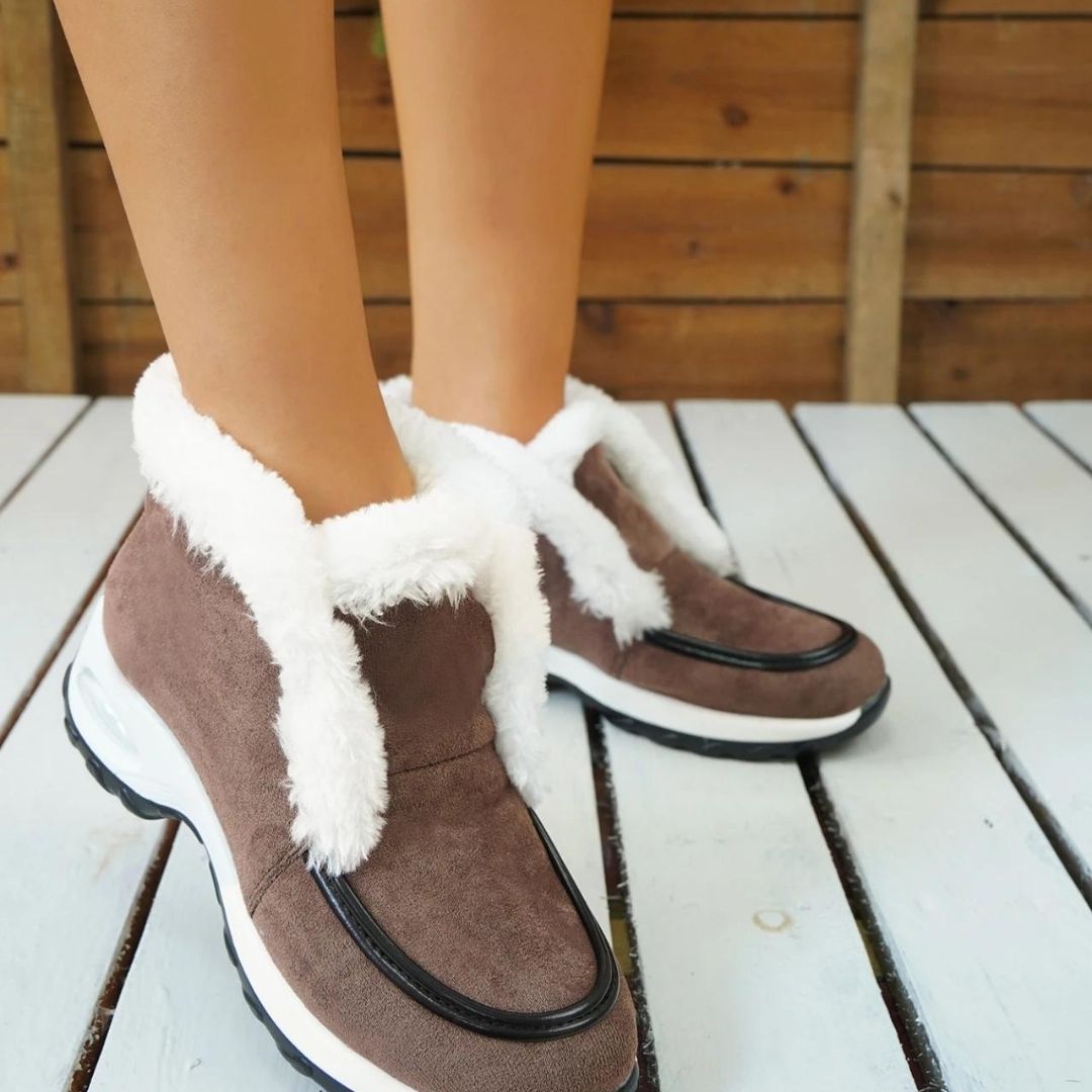 Women's Leather Casual Ankle Boots
