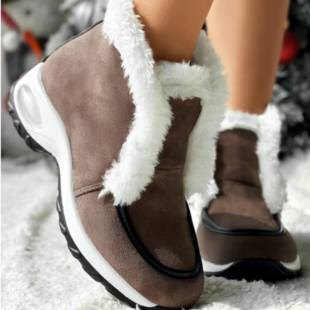 Women's Leather Casual Ankle Boots