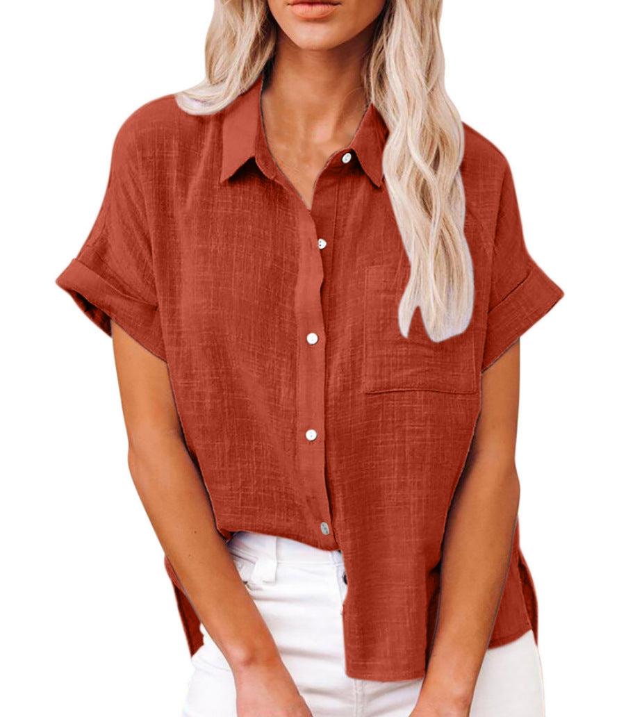 Women's Lightweight Shirt with Front Pocket