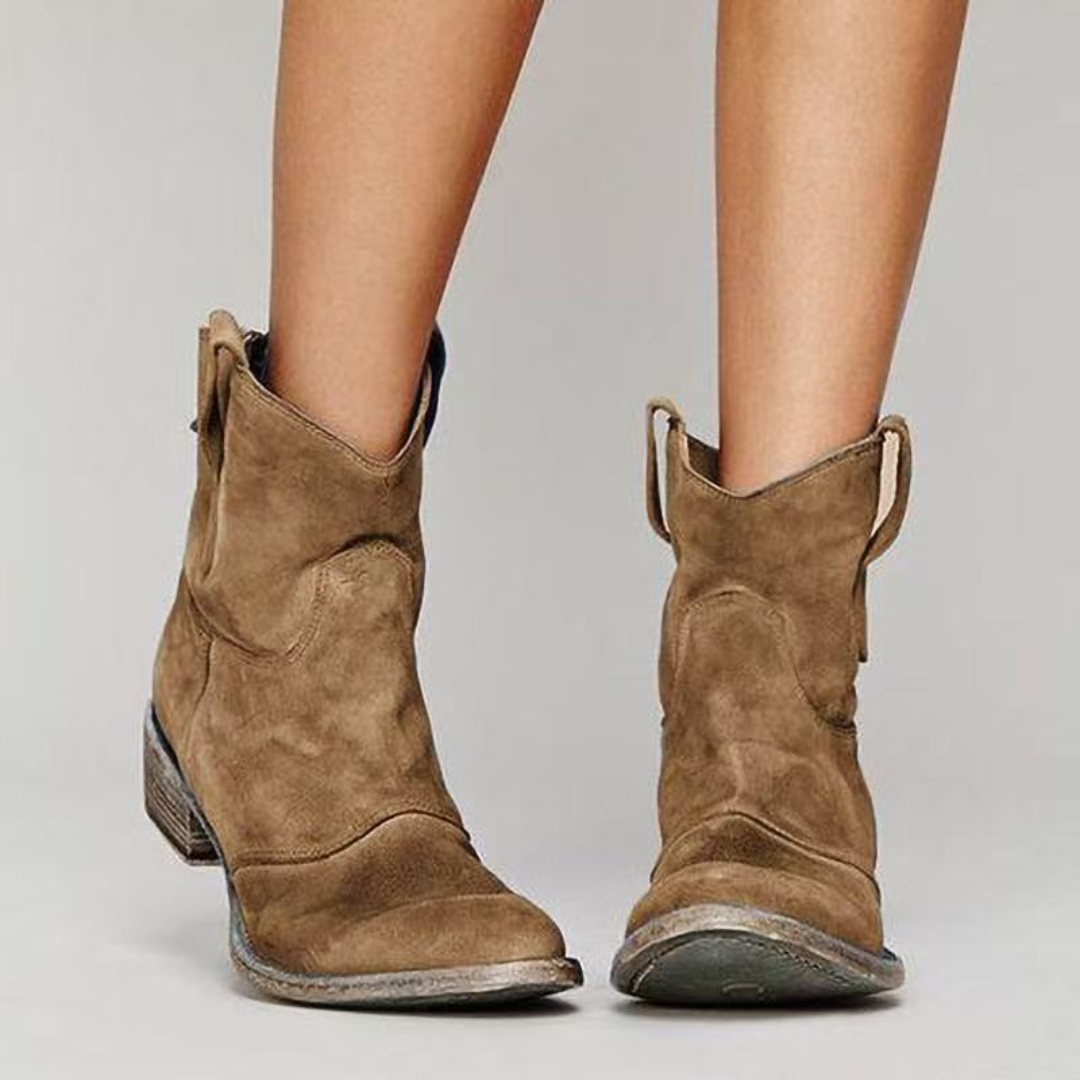 Women's Chic Suede Ankle Boots