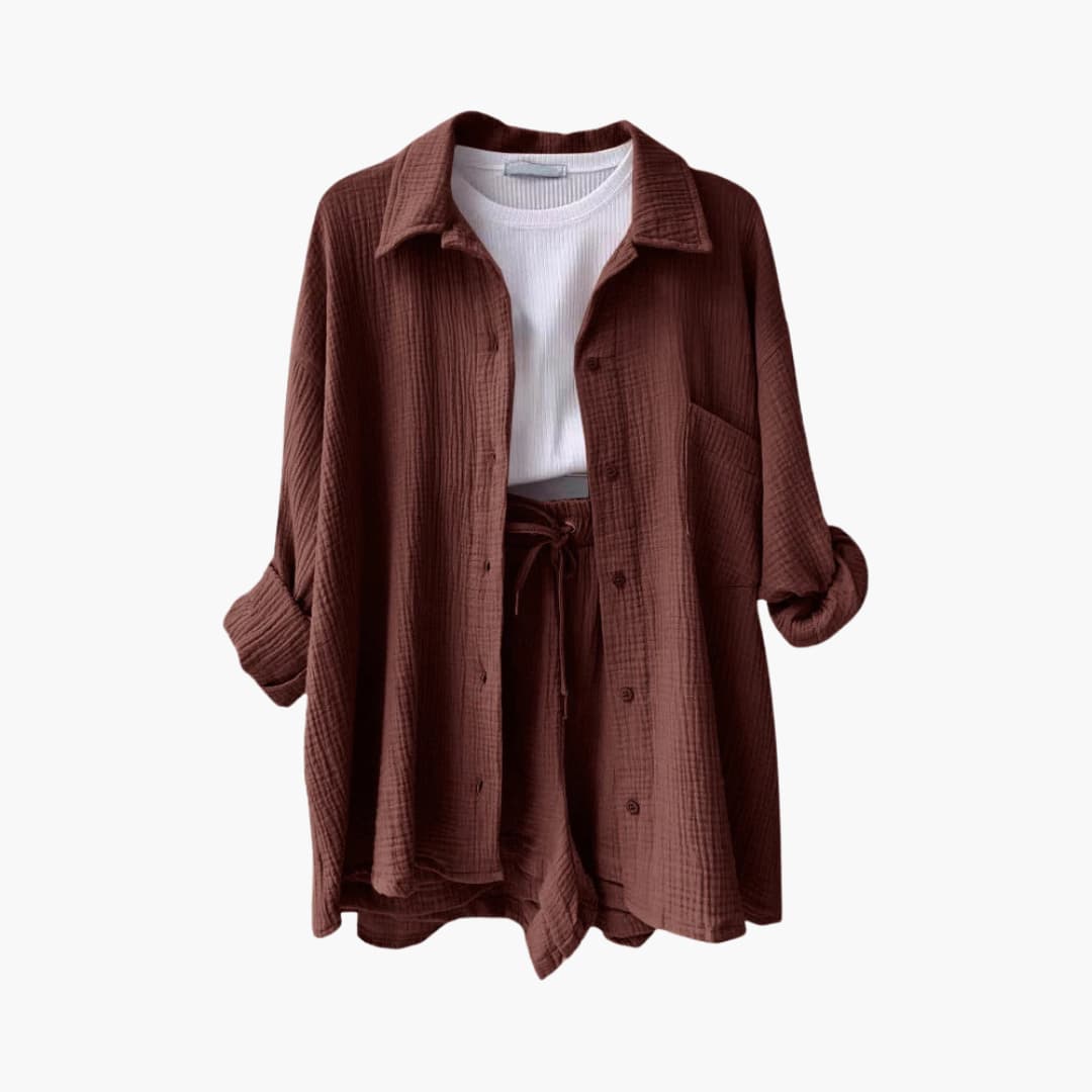 Women's Chic and Casual Two-Piece Set