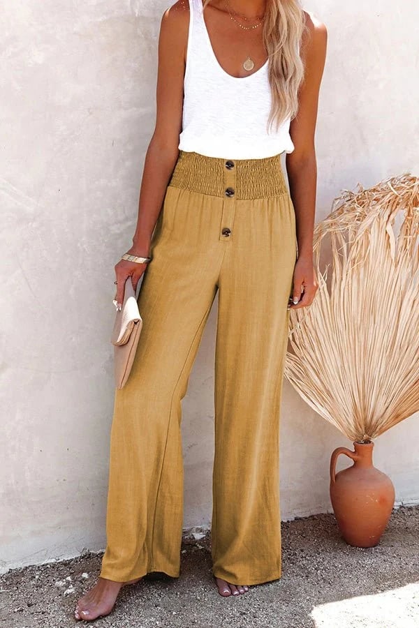 Women's Comfortable High-Waisted Trousers
