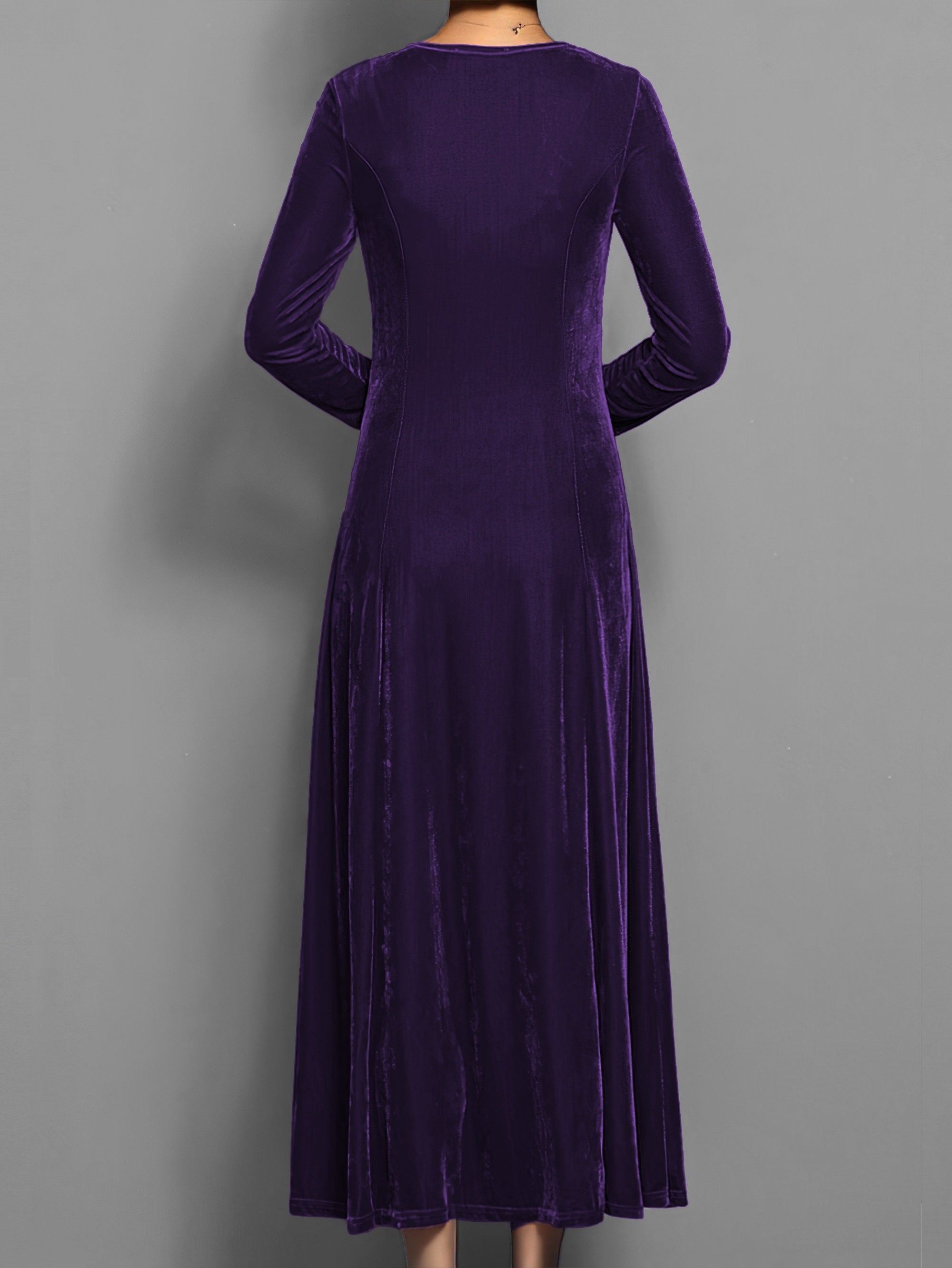 Women's Soft Velvet Dress