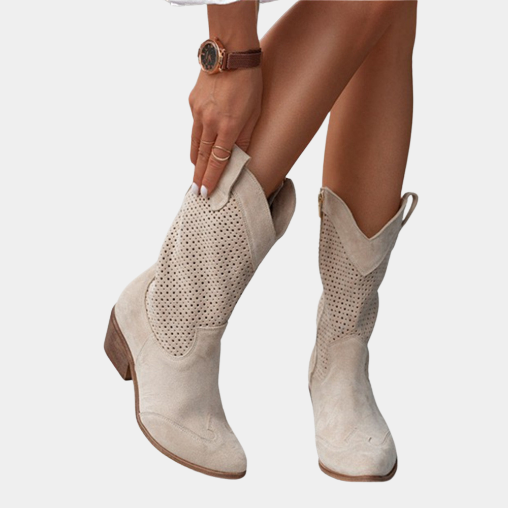 Women's Cowboy Style Orthopedic Boots