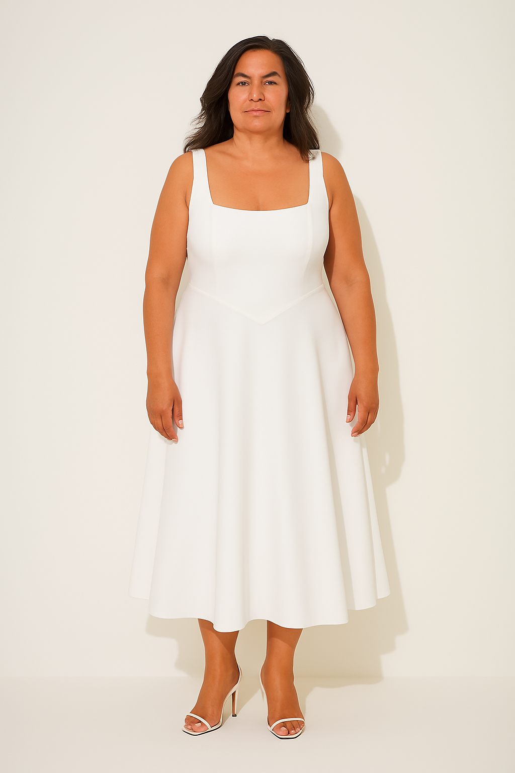 Women's Timeless Flowy Midi Dress