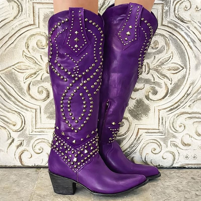 Women's Western Knee-High Boots