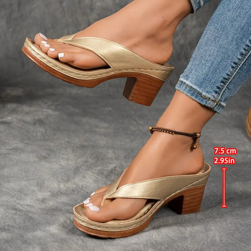 Women's Orthopedic Slippers with Heel