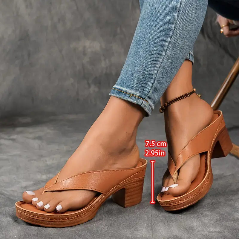 Women's Orthopedic Slippers with Heel