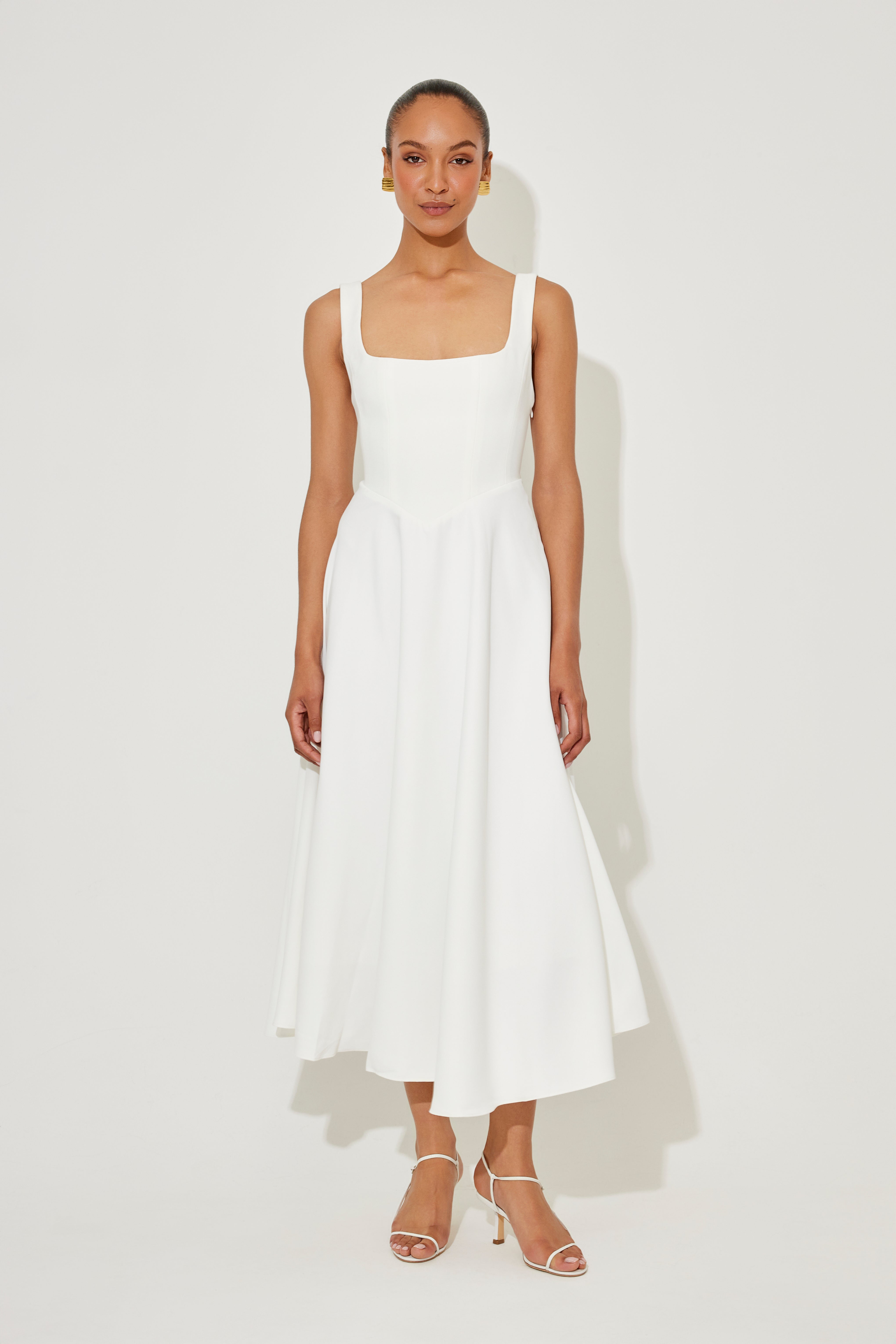 Women's Timeless Flowy Midi Dress