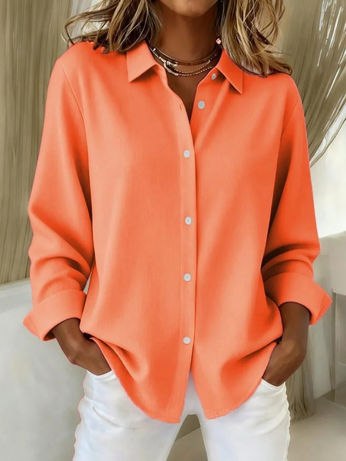 Women's Elegant Button Blouse