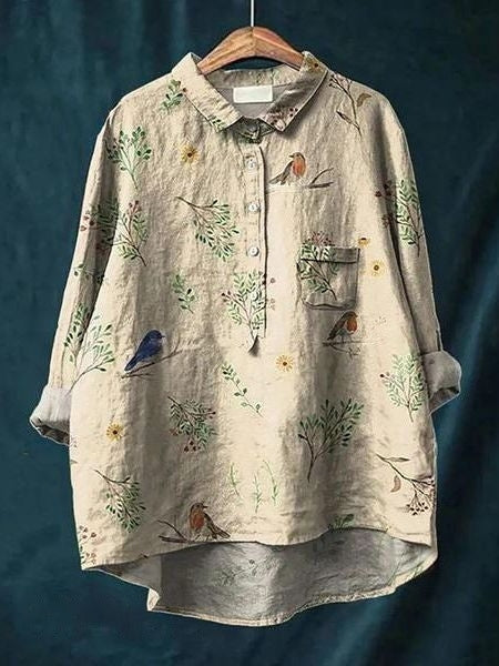 Women's Floral Blouse