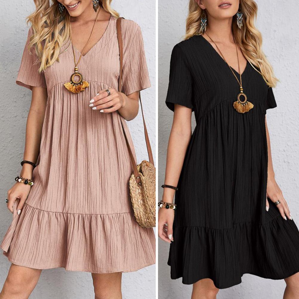 Women's Elegant Dress with Belly Coverage
