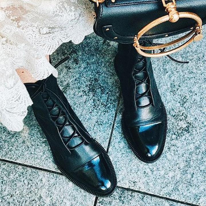 Women's Stylish comfortable leather boots